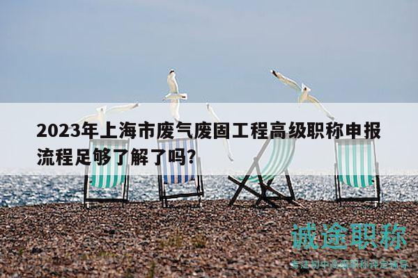 2023年上海市废气废固工程高级职称申报流程足够了解了吗？