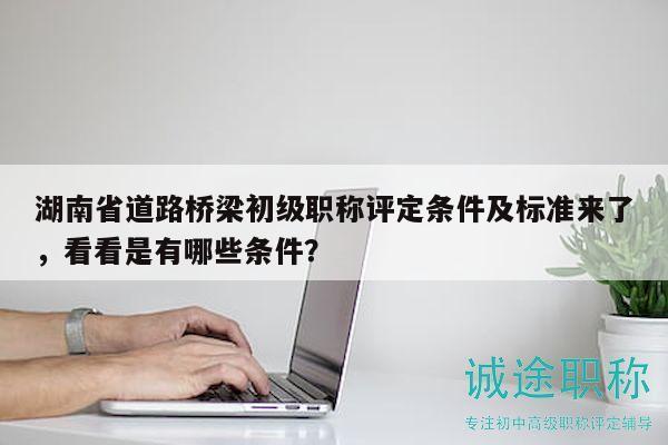 湖南省道路桥梁初级职称评定条件及标准来了，看看是有哪些条件？