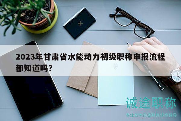 2023年甘肃省水能动力初级职称申报流程都知道吗？