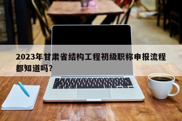 2023年甘肃省结构工程初级职称申报流程都知道吗？
