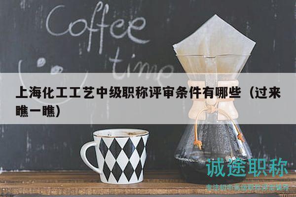 上海化工工艺中级职称评审条件有哪些（过来瞧一瞧）