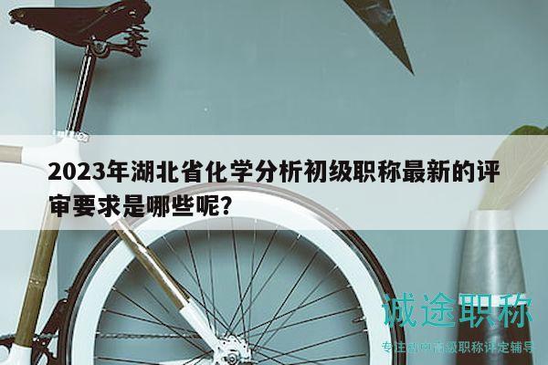 2023年湖北省化学分析初级职称最新的评审要求是哪些呢？