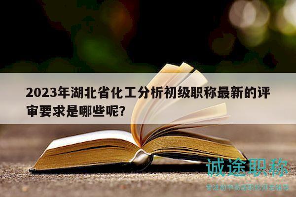 2023年湖北省化工分析初级职称最新的评审要求是哪些呢？