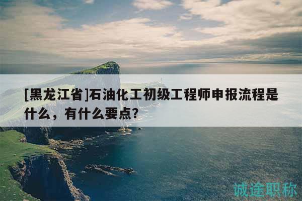 [黑龙江省]石油化工初级工程师申报流程是什么，有什么要点？