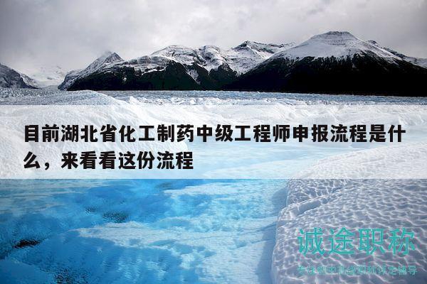 目前湖北省化工制药中级工程师申报流程是什么，来看看这份流程