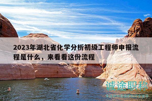 2023年湖北省化学分析初级工程师申报流程是什么，来看看这份流程