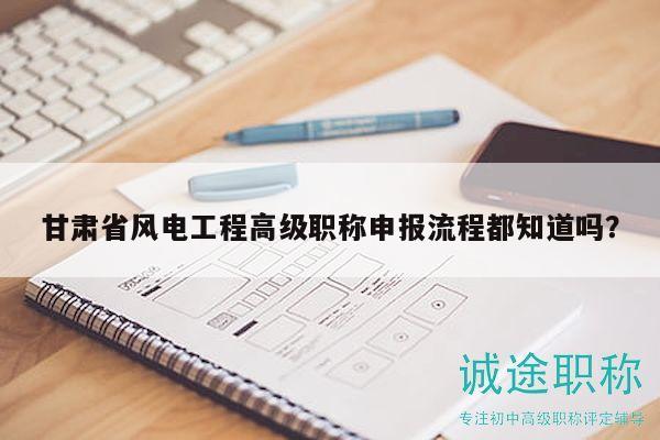 甘肃省风电工程高级职称申报流程都知道吗？