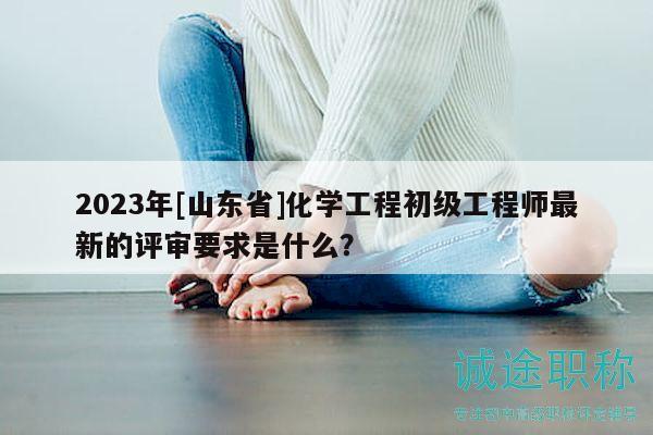 2023年[山东省]化学工程初级工程师最新的评审要求是什么？