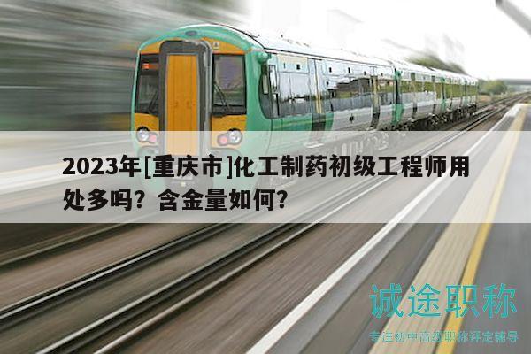 2023年[重庆市]化工制药初级工程师用处多吗？含金量如何？