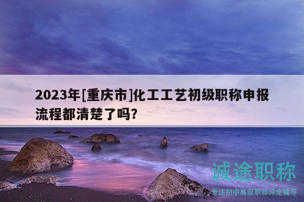 2023年[重庆市]化工工艺初级职称申报流程都清楚了吗？