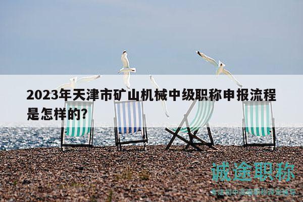 2023年天津市矿山机械中级职称申报流程是怎样的？